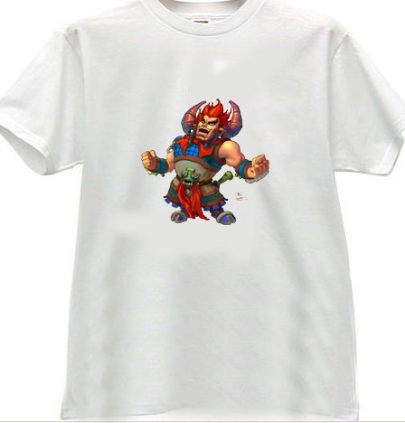 巨魔王游戏T恤 巨魔王游戏T恤