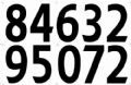 数字字母 数字字母